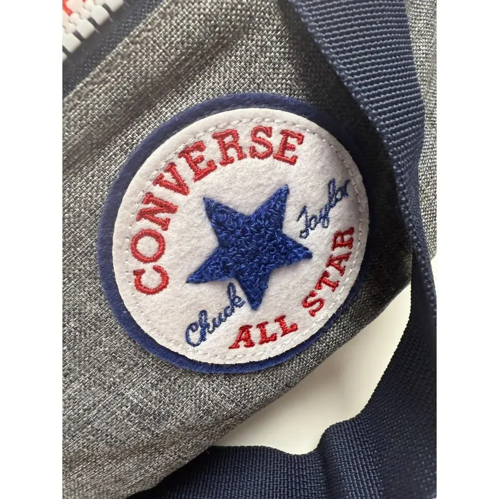 Converse All Star Gray Crossbody Fanny Pack Sling Bag Adjustable Strap Casual